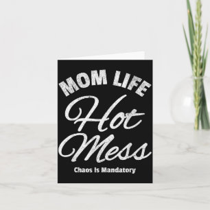 Funny Mum Quote Motherhood Humour Sarcastic Card