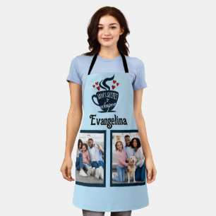 Funny Mum’s Secret Weapon: Coffee Love Photo Apron