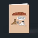 Funny Mum Warned Me About Christmas Card<br><div class="desc">Snowmen beware! Australia's HOT! But not the kind that you'd be attracted to.. perhaps not even worth melting for?</div>