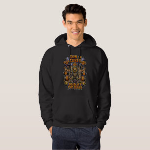 Funny Mummy Gym Halloween Lion Lifter Graphic Pull Hoodie