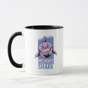 Funny Mummy SHARK Mothers Day Birthday Mum Mug