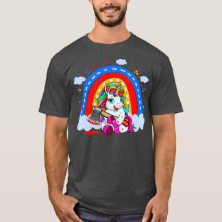 Funny Murderous Unicorn Classic TShirt