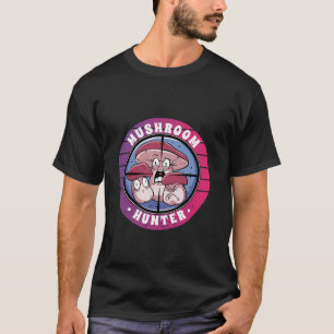Funny Mushroom Hunting Season Mycology Fungi Forag T-Shirt