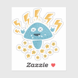 Funny Mushroom Pop Rock Heavy Metal Music