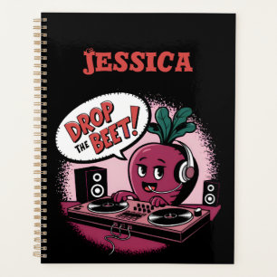 Funny Music Drop The Beet Planner