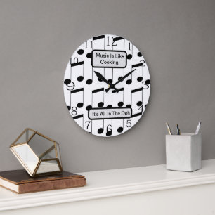 Funny Music Is Like Cooking, Wall Clock
