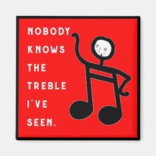 Funny Music Magnet