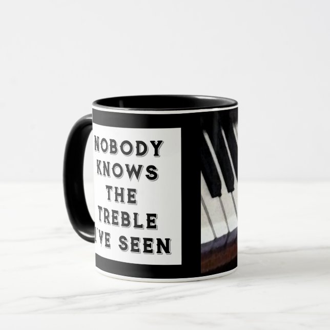 Funny Music Teacher  Mug (Front Left)