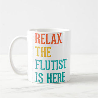 Funny Musician Flautist Orchestra Flute Coffee Mug