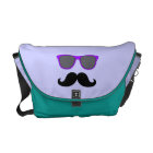 FUNNY MUSTACHE WITH PURPLE SUNGLASSES