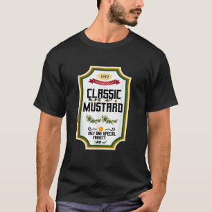 Funny Mustard Condiments Couple s Group Halloween T-Shirt