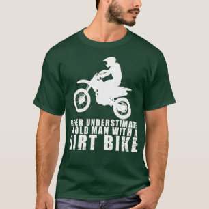 Funny MX Dirt Bike Dad Tee Biker Fathers Day