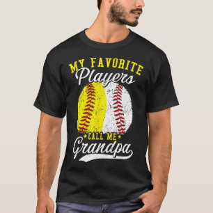Funny My Favorite Sell Softll Player Calls Me Gran T-Shirt