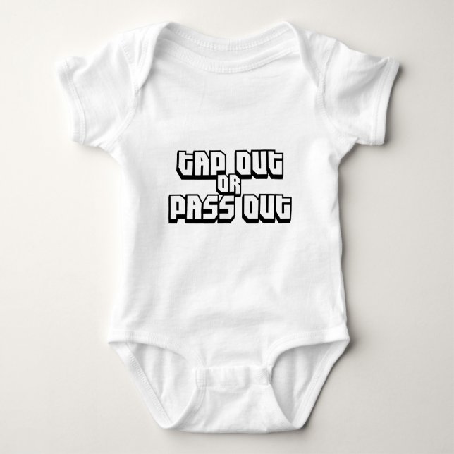 Funny MY Saying Baby Bodysuit (Front)