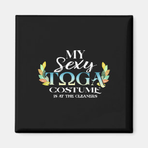 Funny My Y Toga Costume Women Men Halloween Costum Magnet