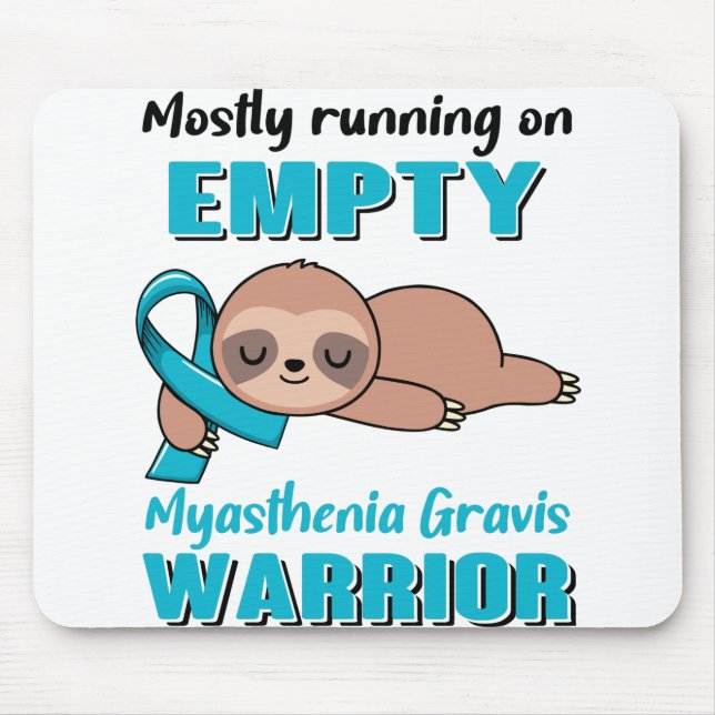 Funny Myasthenia Gravis Awareness Gifts Mouse Pad (Front)