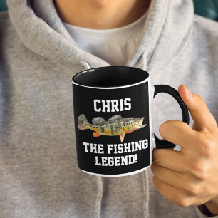 Funny Name Peacock Bass Legend Sports Mug