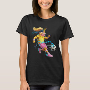 Funny Nana Soccer Ll Tee For Girls Women And Youth