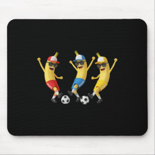 Funny Nana Soccer Team Art Cool Cartoon Footll Tee Mouse Pad