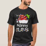 Funny Nanny Claus Christmas Pyjamas Santa T-Shirt<br><div class="desc">Funny Nanny Claus Christmas Pyjamas Santa</div>