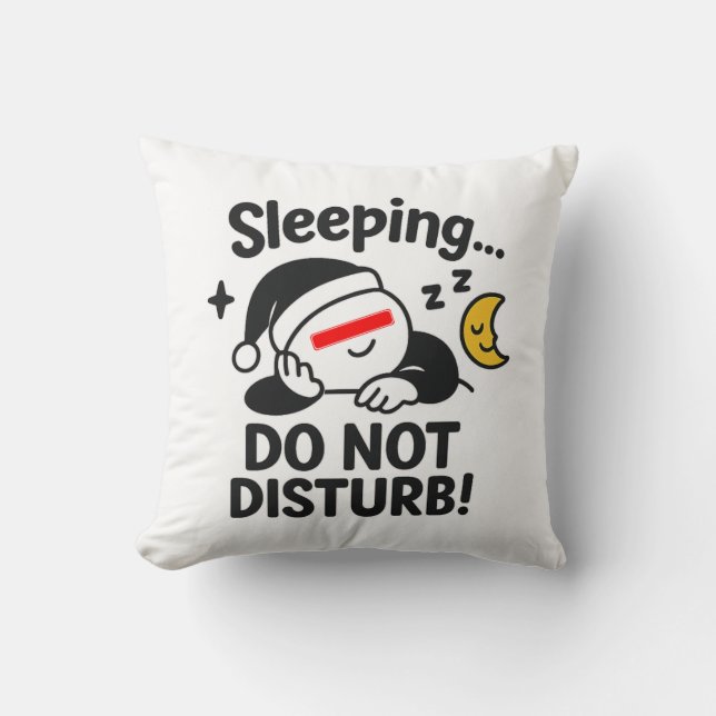 Funny Nap Decorative Cushion (Front)
