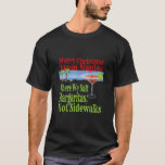 Funny Naples Florida Christmas Vacation Beach Gif T-Shirt<br><div class="desc">Funny Naples Florida Christmas Vacation Beach Gif</div>