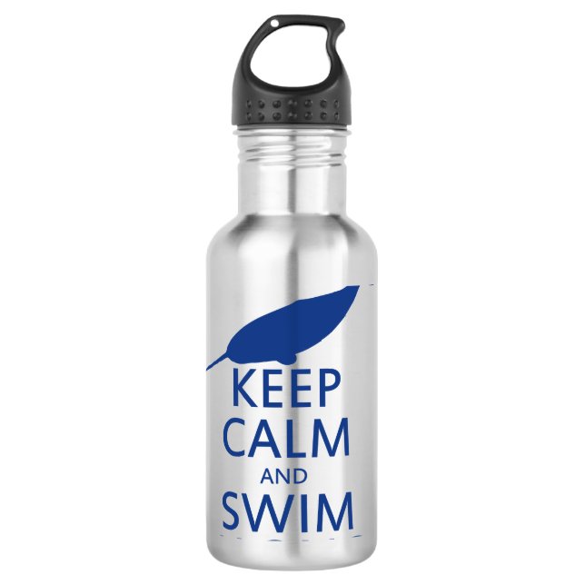 Funny Narwhal Humour 710 Ml Water Bottle (Front)
