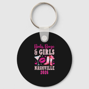 Funny Nashville Girls Trip 2026 Girls Vacation Nas Key Ring