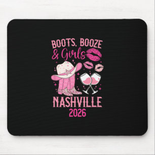 Funny Nashville Girls Trip 2026 Girls Vacation Nas Mouse Pad
