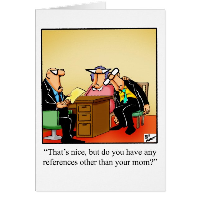 Funny National Boss’s  Day Card "Spectickles" (Front)