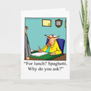 Funny National Boss’s Day Card "Spectickles"