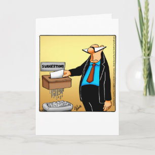 Funny  National Boss’s Day Greeting Card