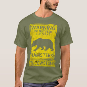 Funny National Park Grizzly Brown Bear Souvenir T-Shirt
