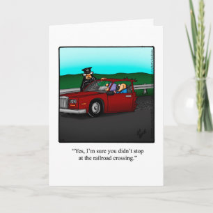 Funny National Police Week Greeting Card