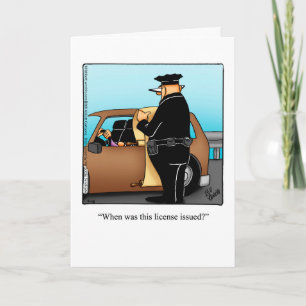 Funny National Police Week Greeting Card