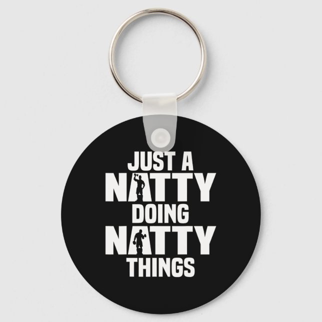 Funny Natty Things  Key Ring (Front)