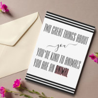 Funny & Naughty Card for Your Man