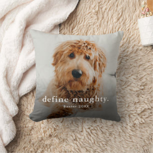 Funny Naughty Pet 2 Photo Cushion