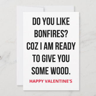 Funny Naughty Valentine's Day Card