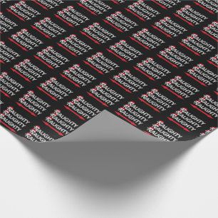 Funny Naughty  Wrapping Paper