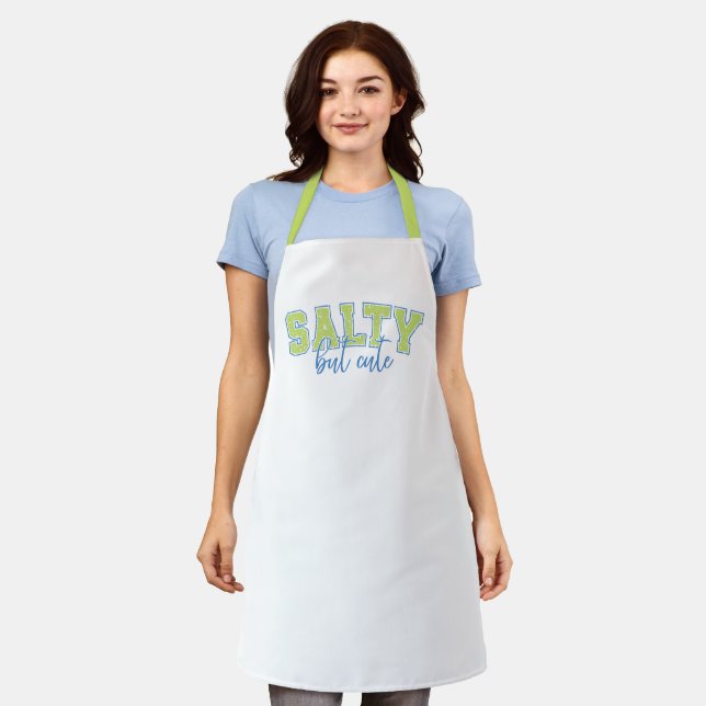 Funny Nautical  Apron (Worn)