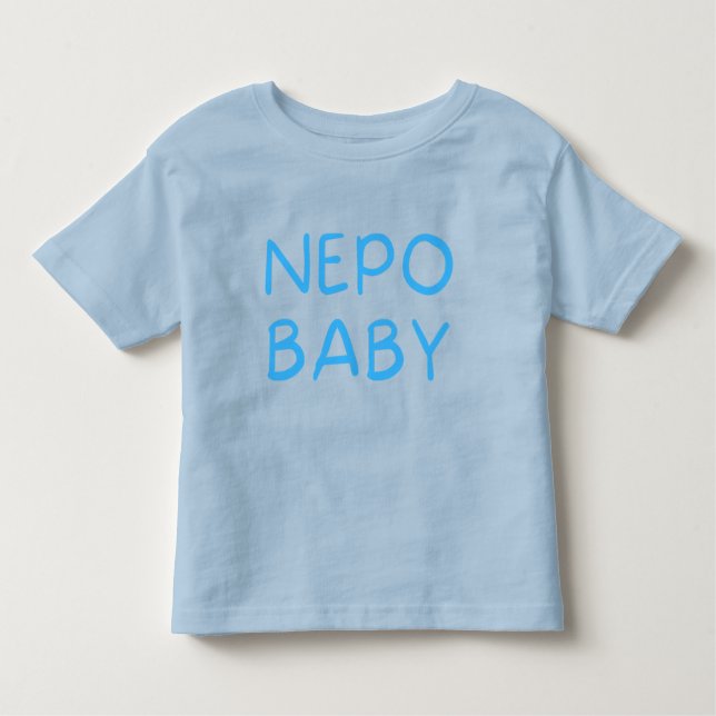 Funny Nepo Baby Toddler T-shirt (Front)