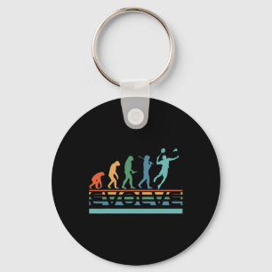 Funny Nerdy Evolve Dminton Player Evolution Sports Key Ring