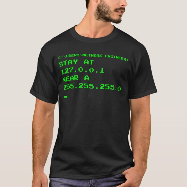 Funny Network Engineer T-Shirt (Front)