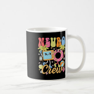 Funny Neuro Crew Summer Vibe Neurology Nurse Team Coffee Mug