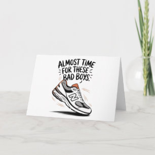Funny New Balance Birthdays Father's Day New Dad Invitation