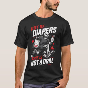 Funny New Dad Baby Shower Gift T-Shirt