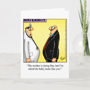Funny New Dad Humour Greeting Card