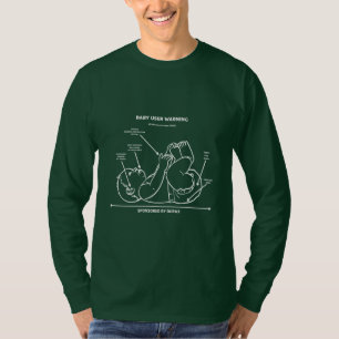 Funny New Dad Instruction New Parent Instructions T-Shirt