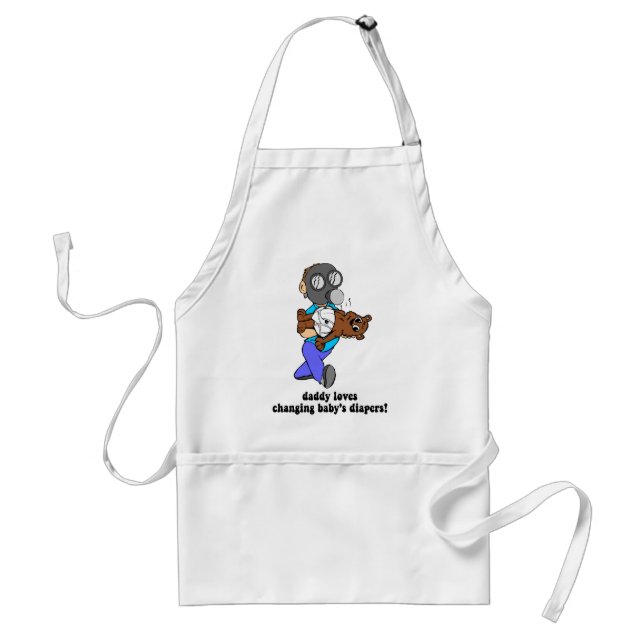 Funny new dad standard apron (Front)